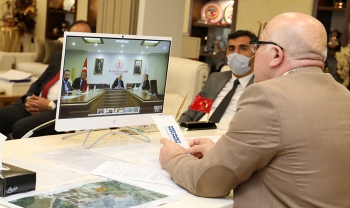 Başkan Sekmen’den Bakan Ersoy’a Turizm sunumu 