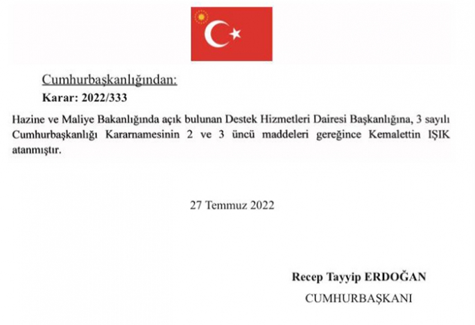 Maliye Bakanlığına dadaş bürokrat