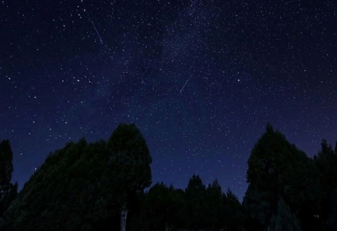 Meteor Yağmuru heyecanla izlendi