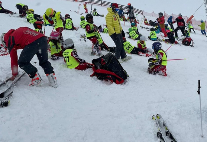 Minikler festivali Erzurum’da yapıldı