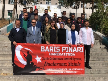 Pasinler YBO’dan Mehmetçiğe dualı destek