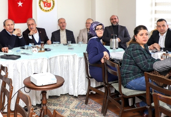 Rektör Çomaklı DAGC'nin konuğu oldu