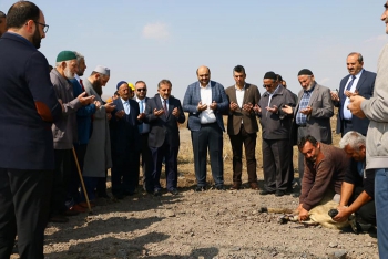 Saltuklu Camii’nin temeli atıldı