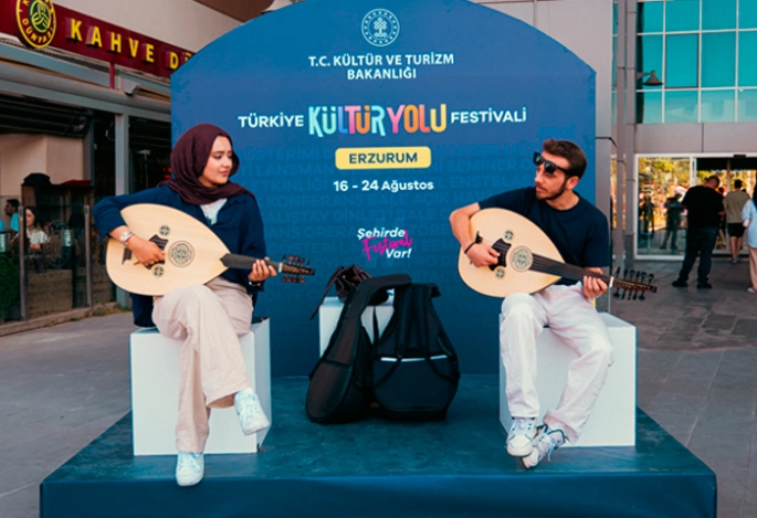 Sanatın her rengi Erzurum Kültür Yolu Festivali’nde