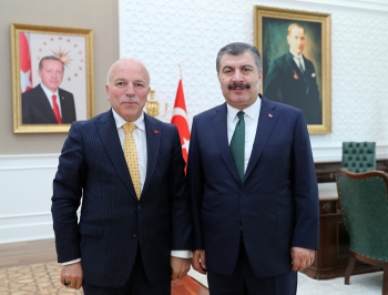 Sekmen’den Sağlık Bakanı Koca’ya ziyaret