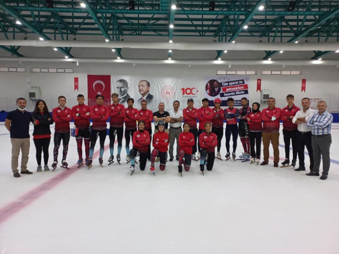 Short Track Milli Takımına Ziyaret