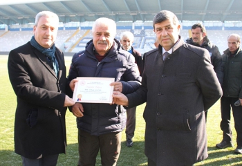 Stat personeline teşekkür belgesi