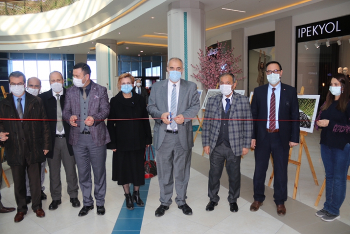Tarım ve insan konulu resim sergisi açıldı