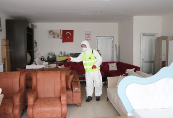 Ticarethanelerde ilaçlama seferberliği