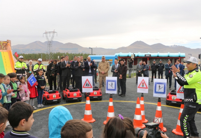 Trafik Eğitim Parkı’nda çocuklara özel etkinlik