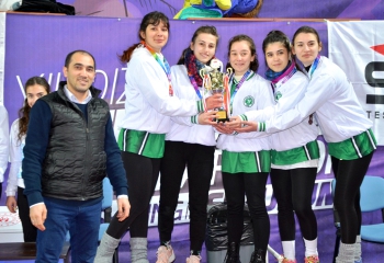 UNİLİG Curlingte 1'inci ve 2'inci Erzurum'dan