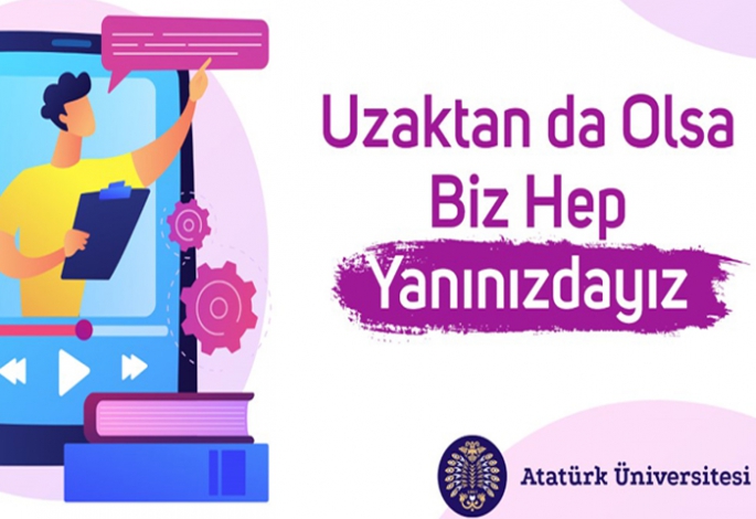 Uzaktan eğitim sorunsuz ilerliyor