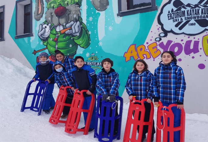Uzundere’den Erzurum’a kayak köprüsü
