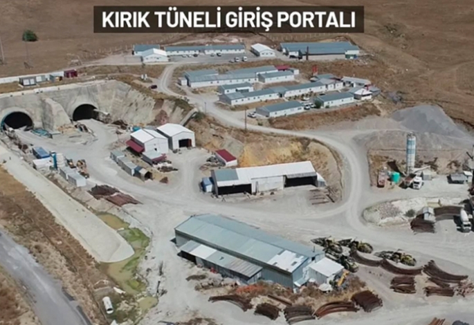 Vali Çiftçi Kırık Tüneli'nde incelemede bulundu