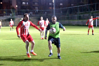 Vali Memiş gazilerle yeşil sahaya indi