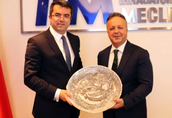 Vali Memiş Gülle’ye Tekstilkenti anlattı