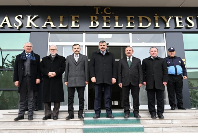 Vali Mustafa Çiftçi, Aşkale ilçesini ziyaret etti