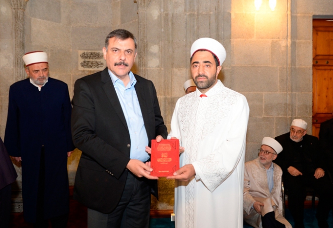Vali Mustafa Çiftçi, İcazet merasimine katıldı