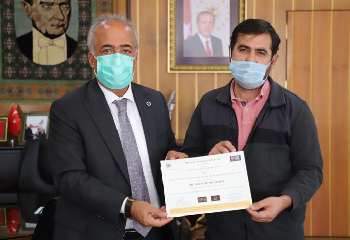 Veterinerlik alanındaki başarılar ödüllendirildi