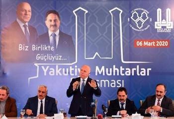 Yakutiye’de muhtarlar buluşması