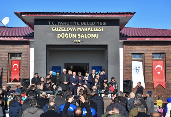 Yakutiye’den Güzelova’ya düğün salonu