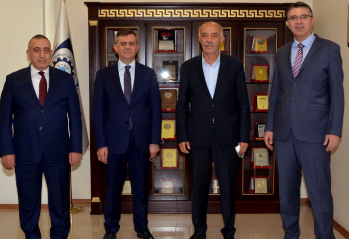 Yargı Kademesinden Başkan Yücelik’e veda ziyareti