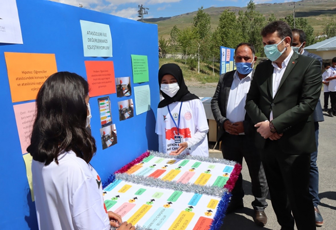 Yavili öğrencilerden proje başarısı