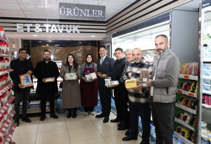 Yöresel Ürünler köşesi hizmete girdi