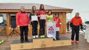 Yüzlerce Kayakçı Erzurum’da yarıştı