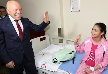 Başkan Sekmen'den anlamlı ziyaret