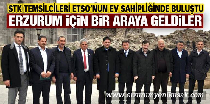 Erzurum için bir araya geldiler